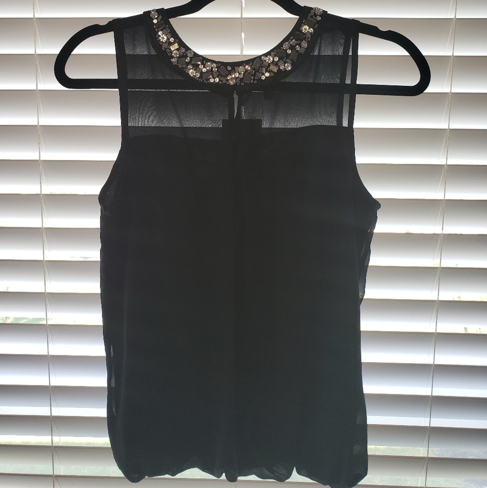 Diamond Accented Sleevless Top